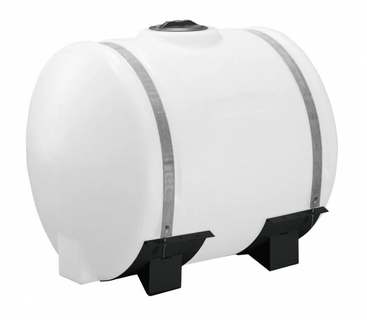 Norwesco 150 Gallon Plastic Applicator Saddle Tank in White