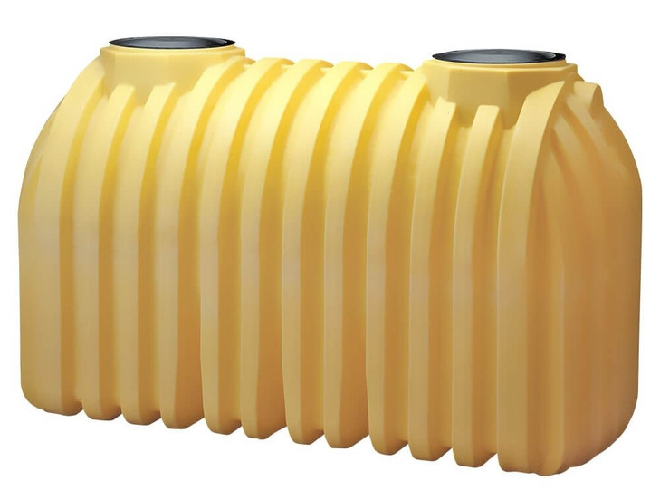 Norwesco 1250 Gallon Plastic One Compartment Septic Tank - IAPMO Certified
