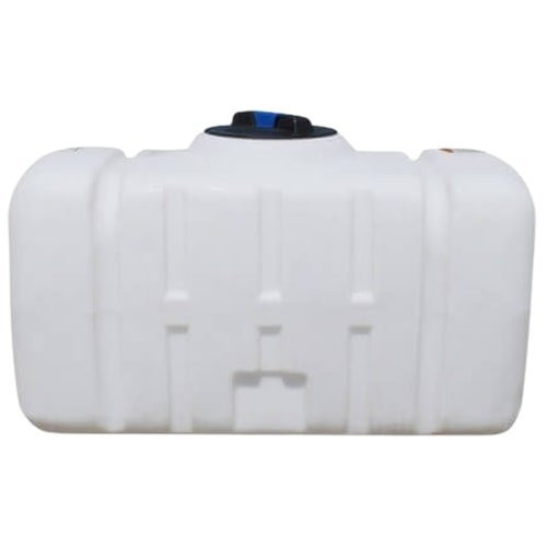 Norwesco 150 Gallon Plastic Portable Flat Bottom Utility Tank in White
