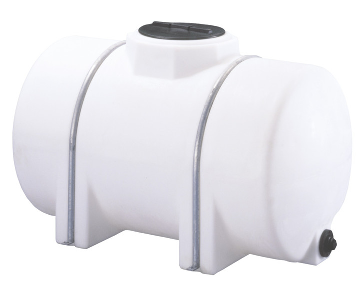Norwesco 525 Gallon Horizontal Leg Tank in White