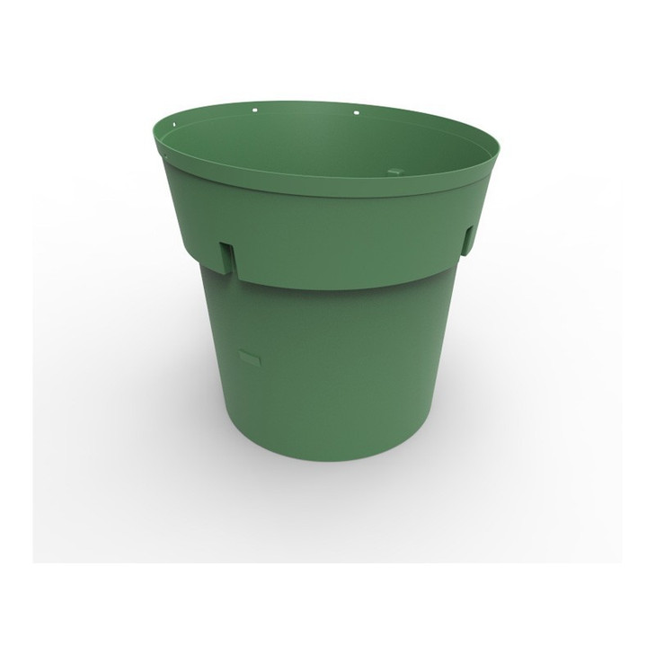 Snyder Industries 300 Gallon Plastic Vertical Water Storage Tank in Green