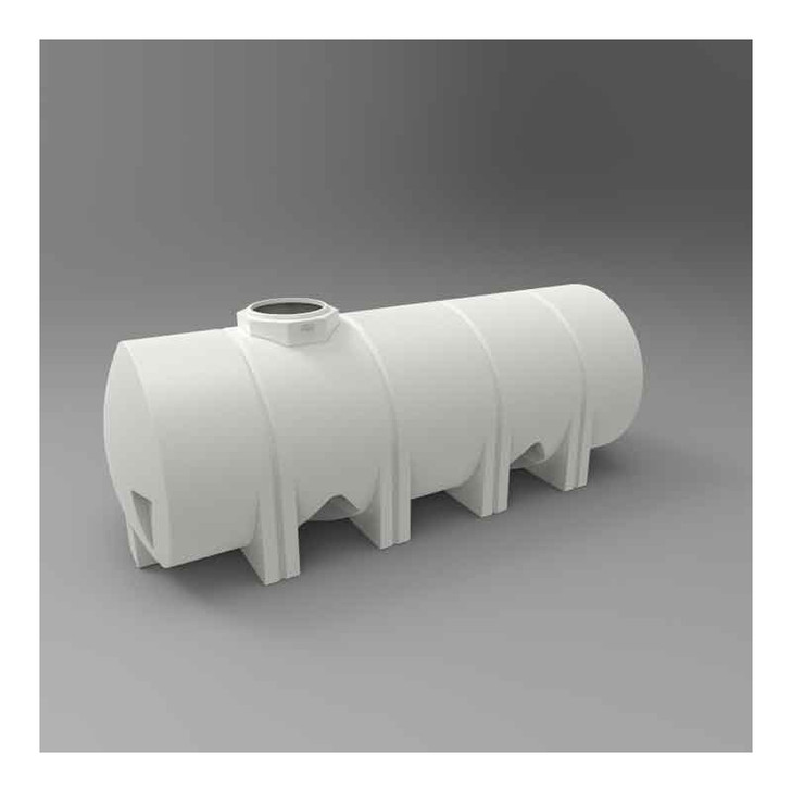 Snyder Industries 1025 Gallon HDPE Horizontal Leg Tank in White