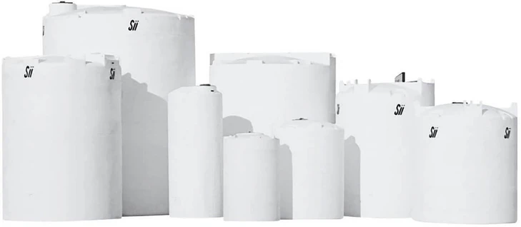 Snyder Industries 210 Gallon Commercial Vertical Liquid Storage Tank