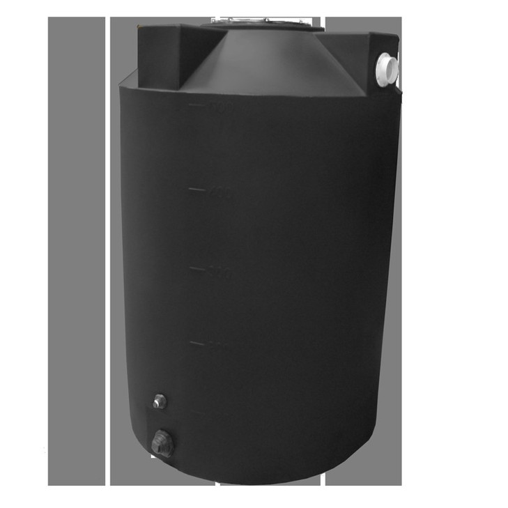 Bushman 500 Gallon Water Storage Tank Black