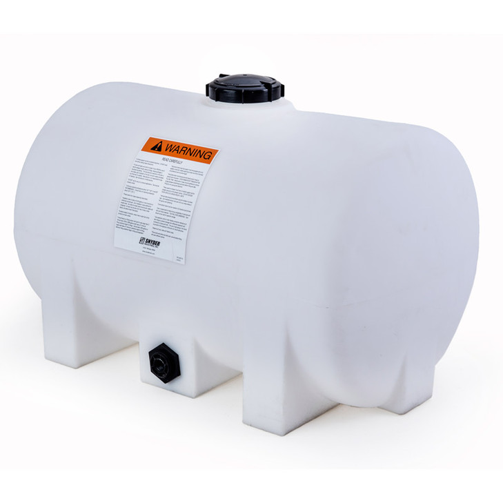 Snyder Industries 60 Gallon Plastic Horizontal Leg Tank