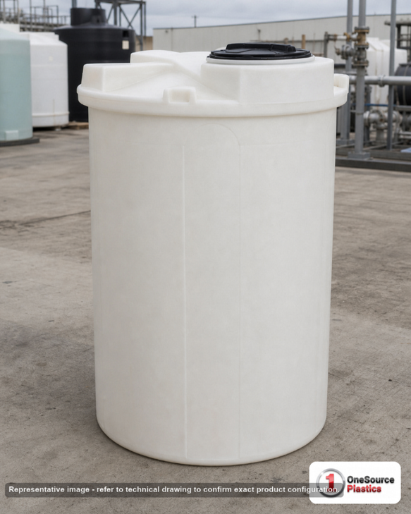 Snyder Industries 120 Gallon Vertical Dual Containment Double Wall Tank Sulfuric Acid Resin. High Density Linear