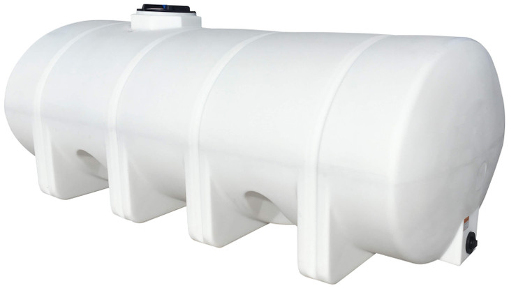 Norwesco 2035 Gallon Horizontal Elliptical Leg Tank in White