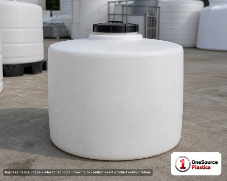 Snyder Industries 30 Gallon HDPE Vertical Liquid Storage Tank with ASTM Certification. 30 gallon capacity; Polyethylene