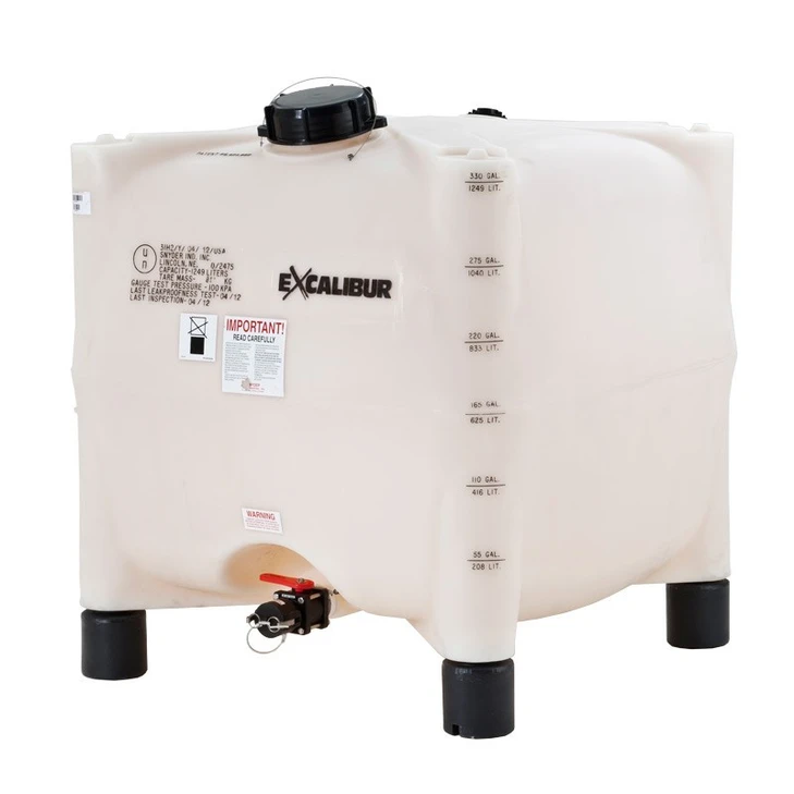Snyder Industries 330 Gallon HDPE Excalibur Stackable IBC Tote Tank
