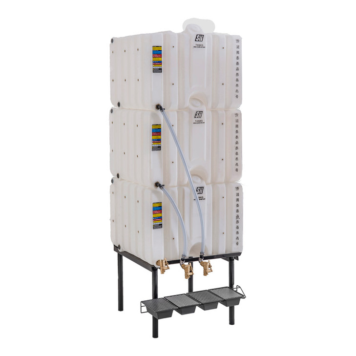 Snyder Industries 360 Gallon HDLPE Double Wall Containment Tank Opaque Resin - 1.9 specific gravity