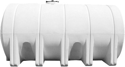 Norwesco 5025 Gallon Horizontal Leg Tank in White