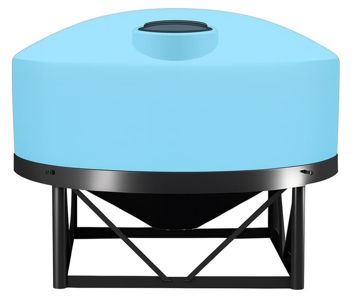 Norwesco 1320 Gallon 15 Degree HDPE Vertical Cone Bottom Tank
