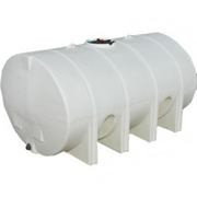 Snyder Industries 3000 Gallon Plastic Horizontal Leg Tank with Securing Hoops