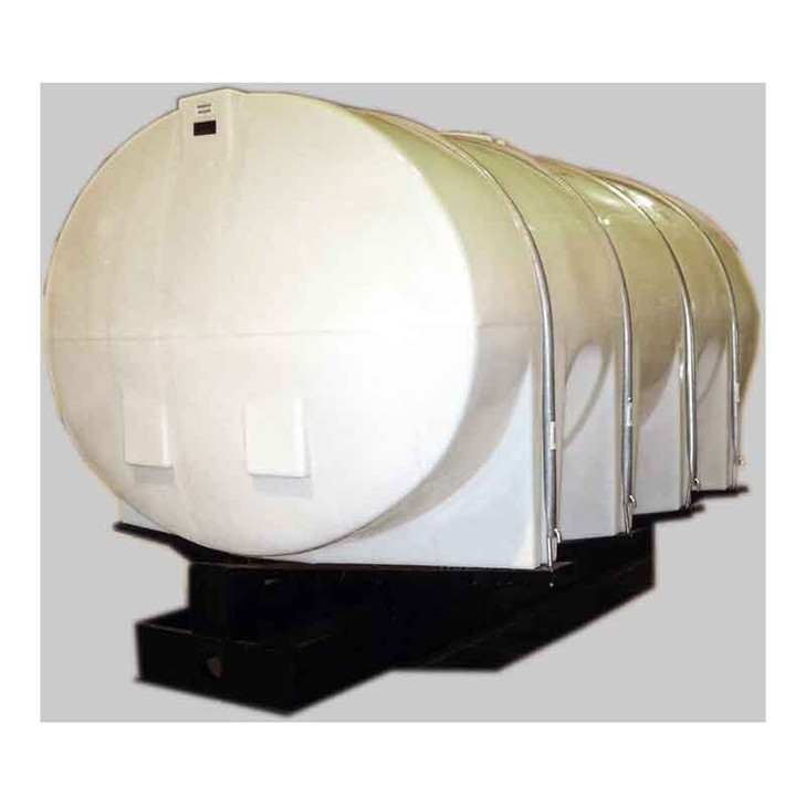 Snyder Industries 3400 Gallon Plastic Horizontal Leg Tank with Securing Hoops