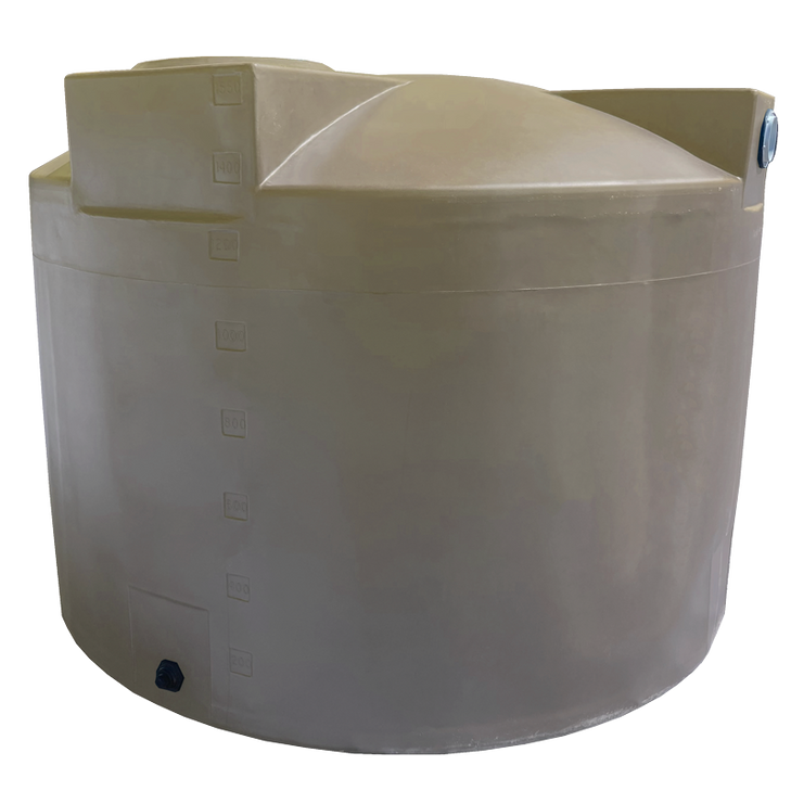 Bushman 1500 Gallon Mocha Rainwater Collection Tank