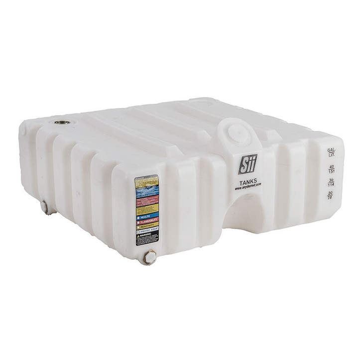 Snyder Industries 60 Gallon HDLPE Chemical Feed Station Tank with Containment Basin