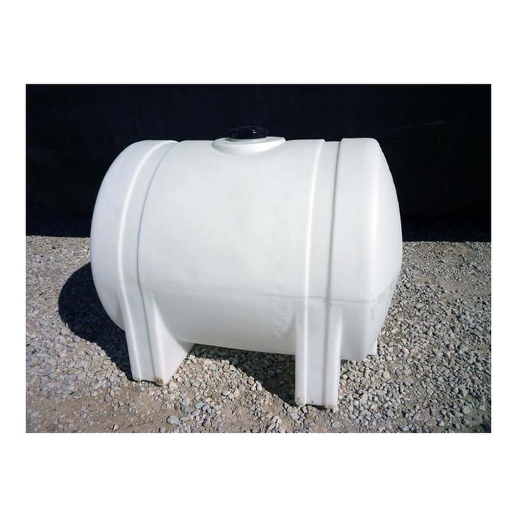LOCKED - Snyder Industries 225 Gallon Plastic Horizontal Leg Tank in White