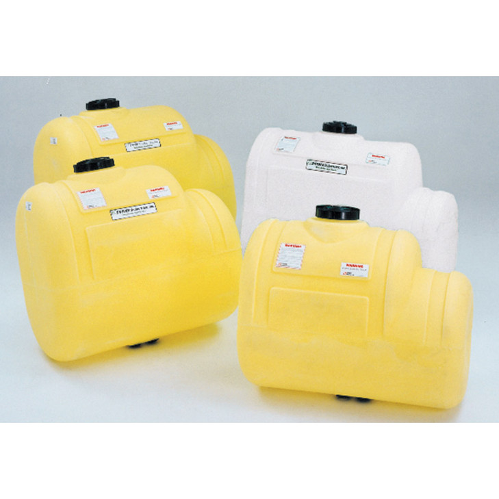 Snyder Industries 250 Gallon Plastic Open Top Batch Storage Tank in White