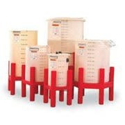 Snyder Industries 275 Gallon Open Top Dish Bottom Tank with Cover