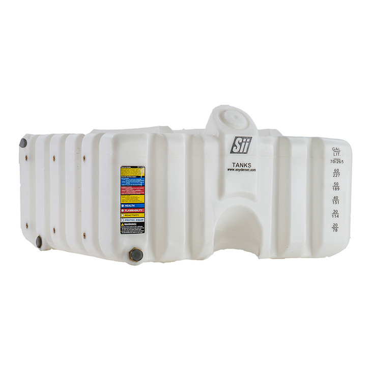 Snyder Industries 80 Gallon Cubetainer Tank with Brass Dipense Fitting