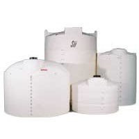 Snyder Industries 1100 Gallon Plastic Vertical Liquid Storage Tank