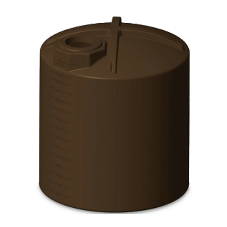 LOCKED - Bushman 3000 Gallon Dark Brown Rainwater Collection Storage Tank