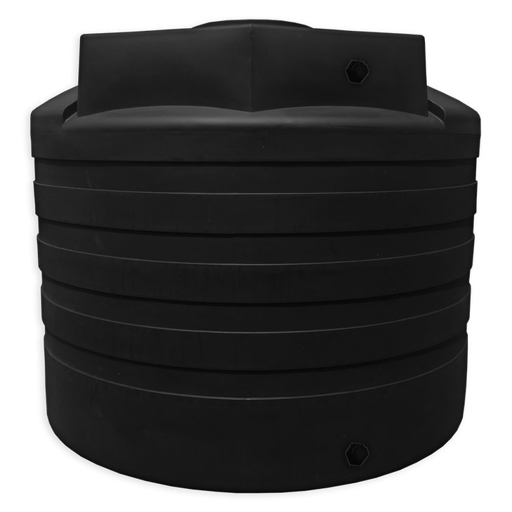 Bushman 3100 Gallon Black Vertical Water Storage Tank