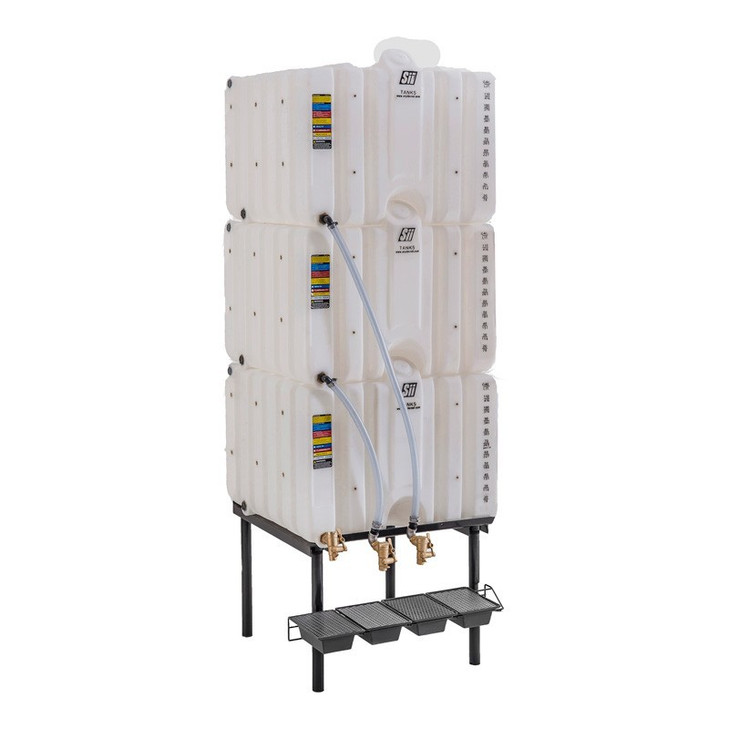 Snyder Industries 48 Cubic Feet 60 Degree Plastic Flowmaster Dry Hopper Bin Tank