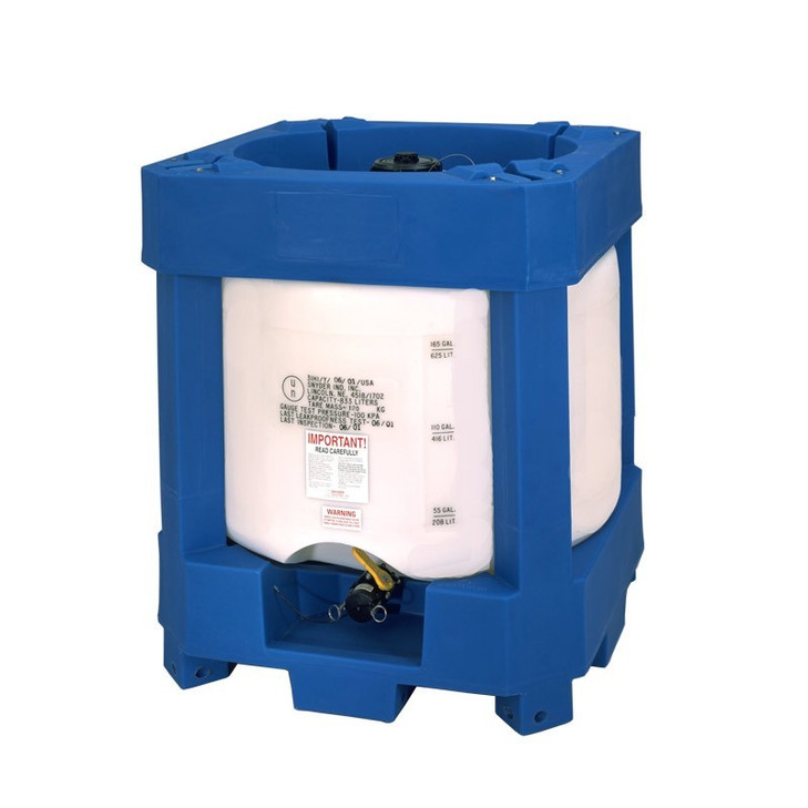 Snyder Industries 220 Gallon HDPE Ultratainer Stackable IBC Tote Tank