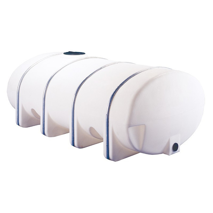 Chem-Tainer 85 Gallon Plastic Horizontal Leg Tank