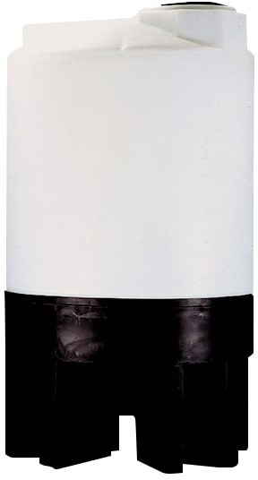 Chem-Tainer 150 Gallon Chem-Tainer Cone Bottom Tank with Poly Stand