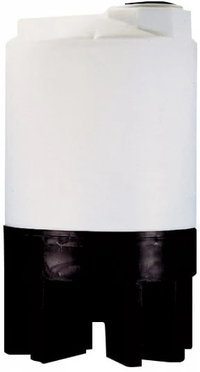 Chem-Tainer 150 Gallon Chem-Tainer Cone Bottom Tank with Poly Stand