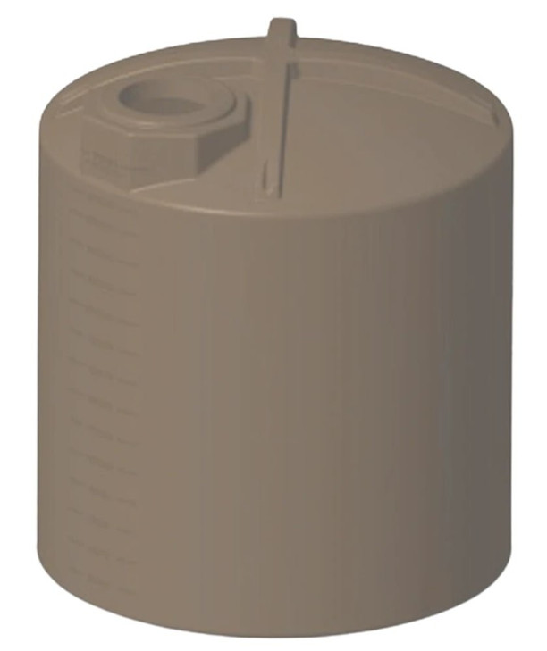 Bushman 3000 Gallon Mocha Vertical Water Storage Tank