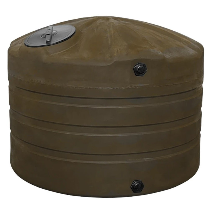 Bushman 730 Gallon Dark Brown Vertical Water Storage Tank