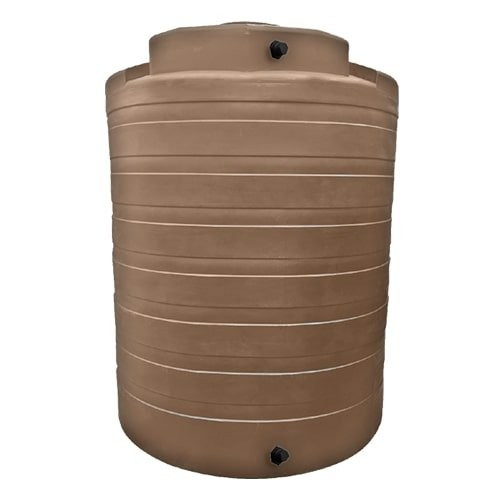 Bushman 4050 Gallon Mocha Rainwater Collection Storage Tank