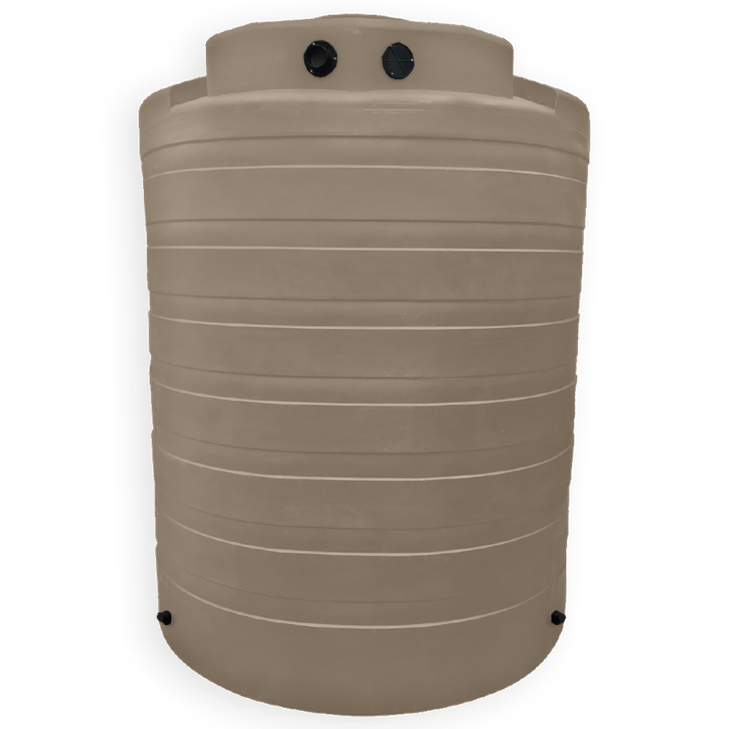 LOCKED - Bushman 4050 Gallon Mocha Rainwater Collection Storage Tank