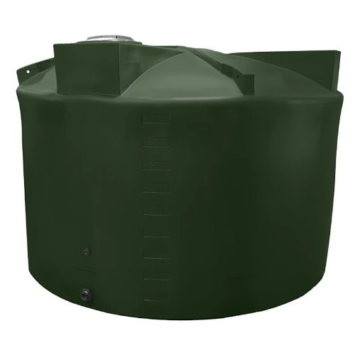 Bushman 5000 Gallon Dark Green Rainwater Collection Tank