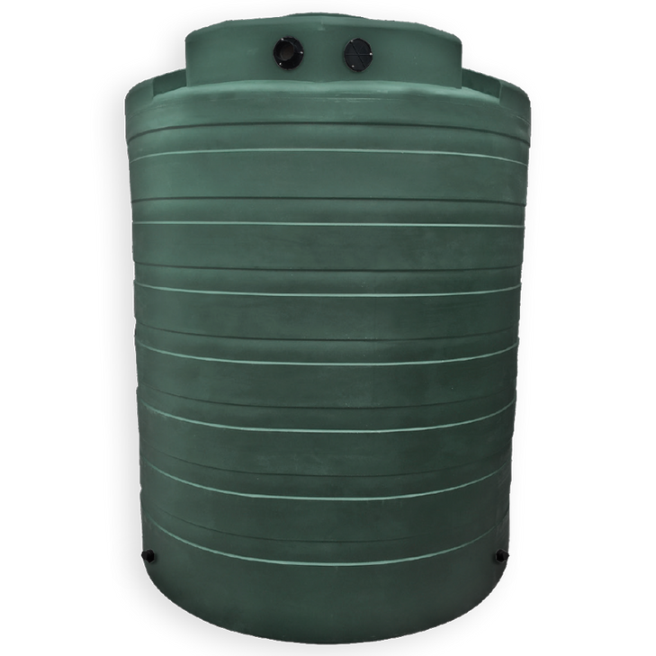 Bushman 4050 Gallon Dark Brown Rainwater Collection Storage Tank