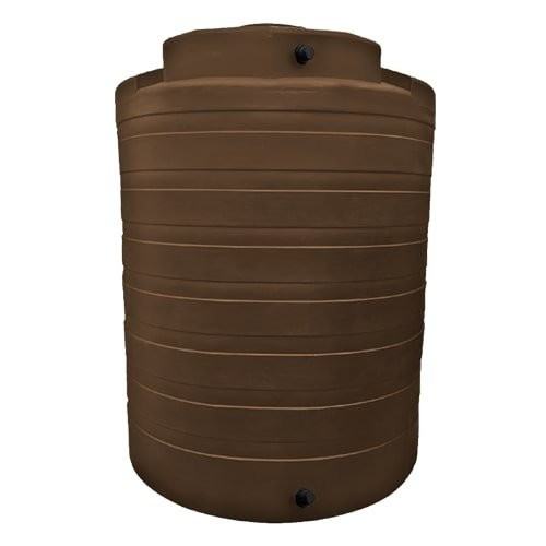 Bushman 4050 Gallon Dark Brown Rainwater Collection Storage Tank