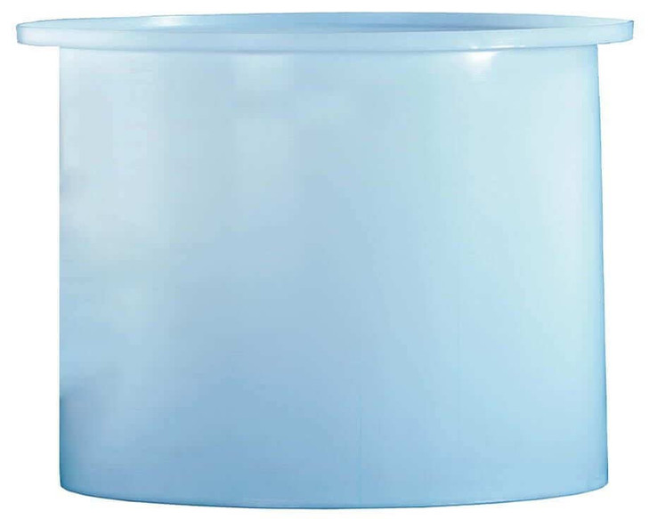 Chem-Tainer 73 Gallon Plastic Open Top Batch Storage Tank