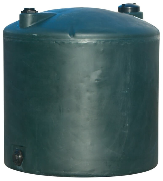 Norwesco 220 Gallon Dark Green Vertical Water Storage Tank