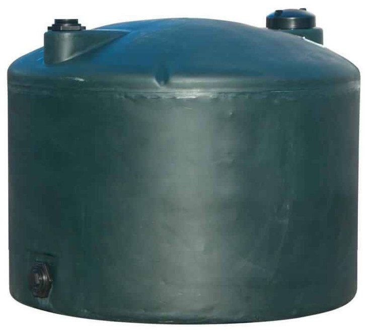 Norwesco 120 Gallon Dark Green Vertical Water Storage Tank