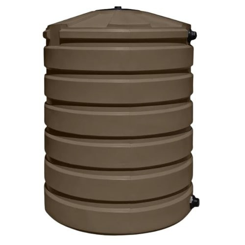 Bushman 330 Gallon Dark Brown Vertical Water Storage Tank