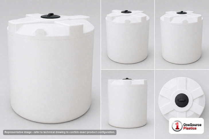 Norwesco 500 Gallon HD Vertical Storage Tank