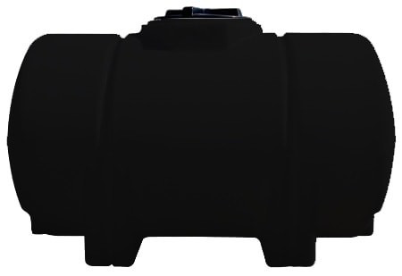Norwesco 325 Gallon Black Horizontal Leg Tank