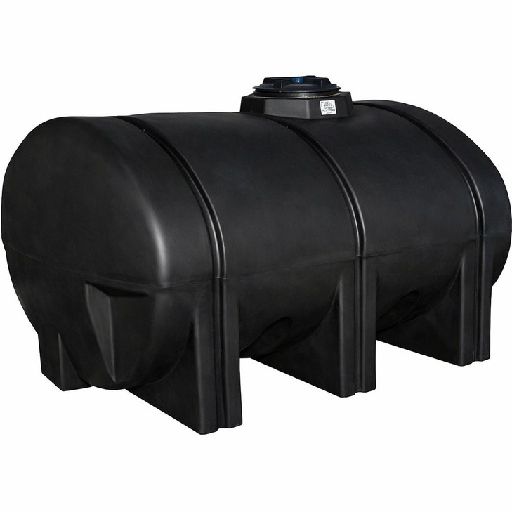 Norwesco 1035 Gallon Black Elliptical Leg Tank