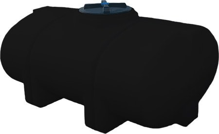 Norwesco 535 Gallon Black Elliptical Leg Tank