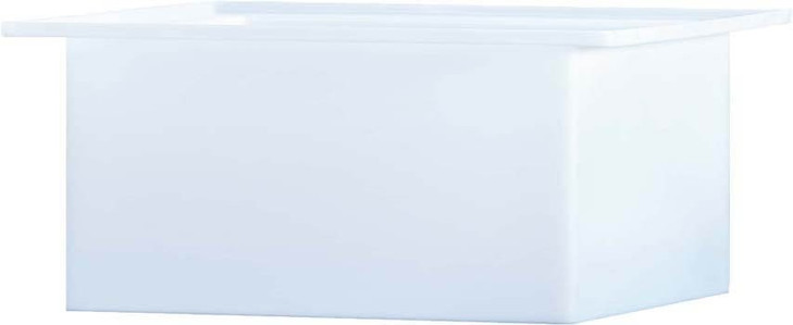 Chem-Tainer 1 Gallon PE Rectangular Open Top Tank