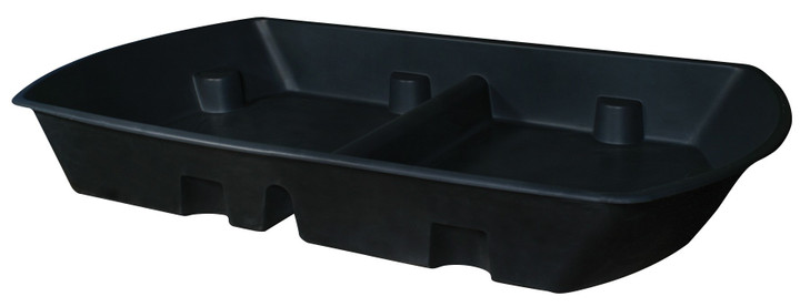 Norwesco 1500 Gallon Plastic Containment Tray in Black