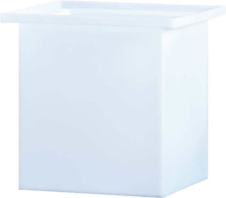 Chem-Tainer 25 Gallon PE Rectangular Open Top Tank